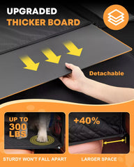Upgraded thicker board car dog covers for seats